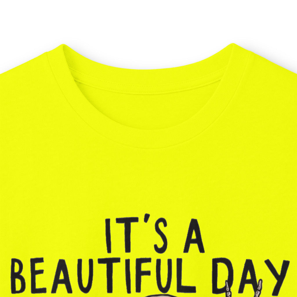 It's a Beautiful Day Skull Graphic Long Sleeve Tee