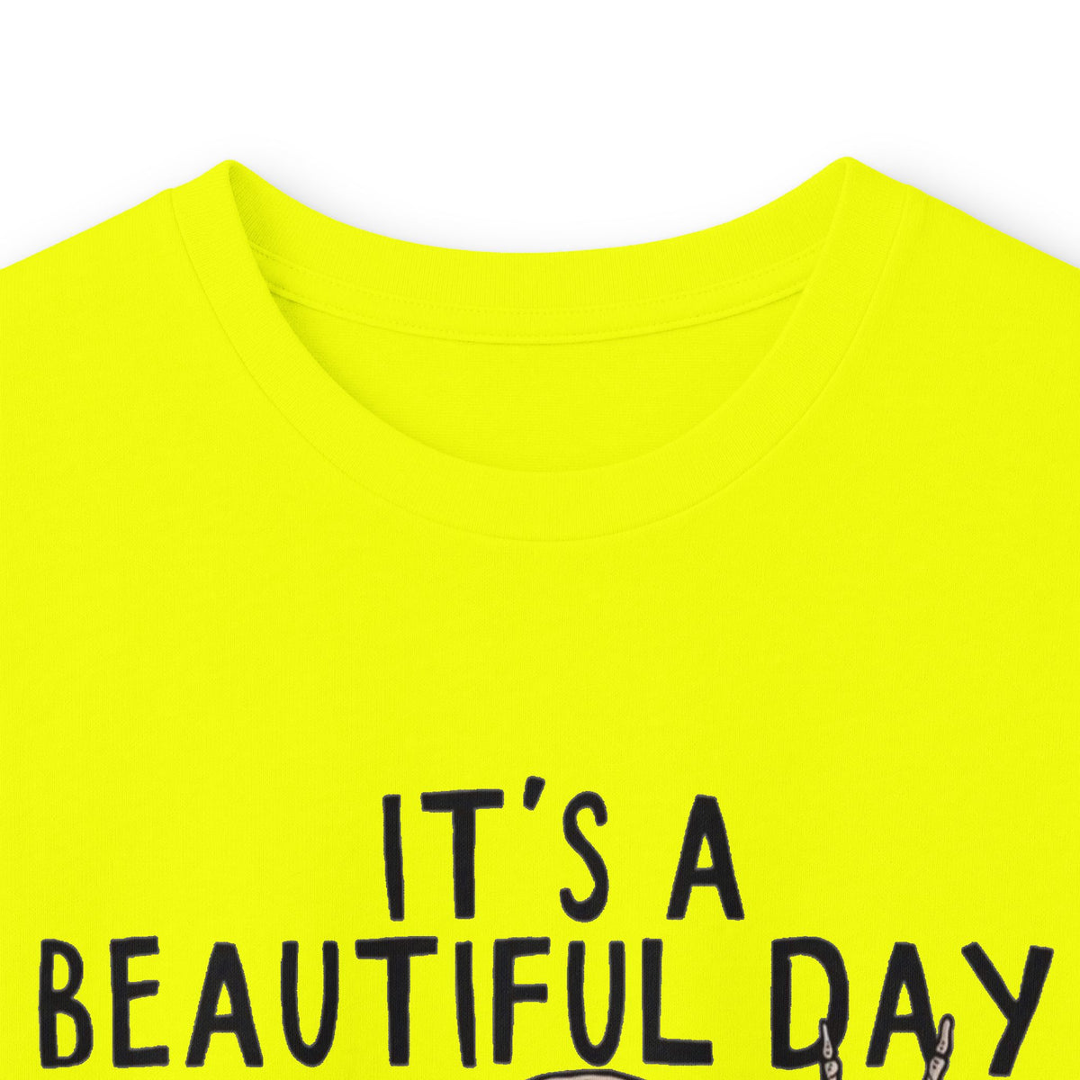 It's a Beautiful Day Skull Graphic Long Sleeve Tee
