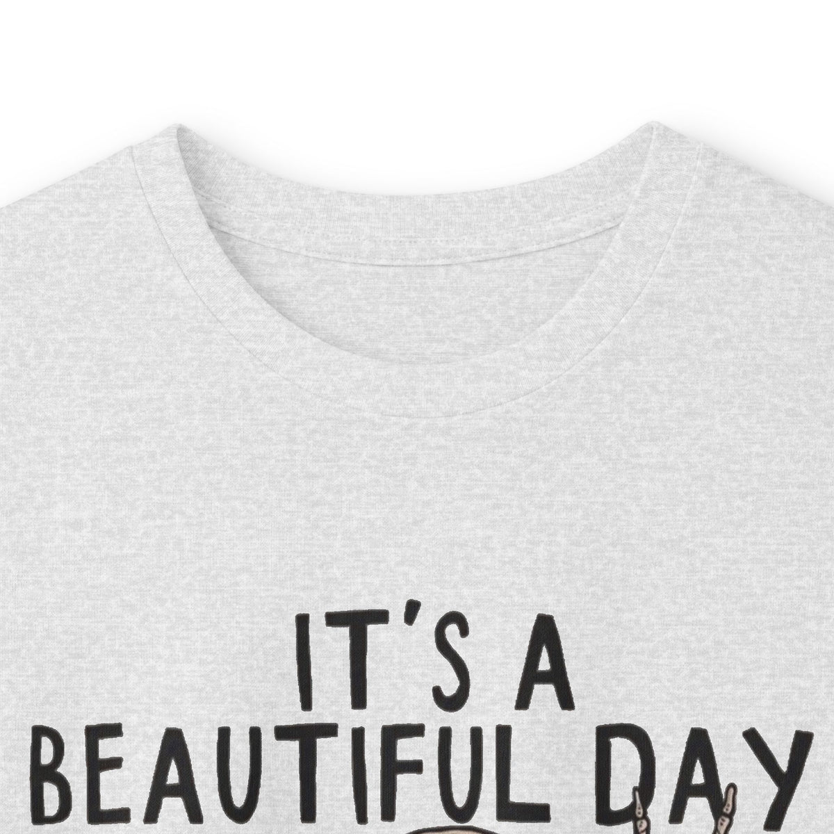 It's a Beautiful Day Skull Graphic Long Sleeve Tee