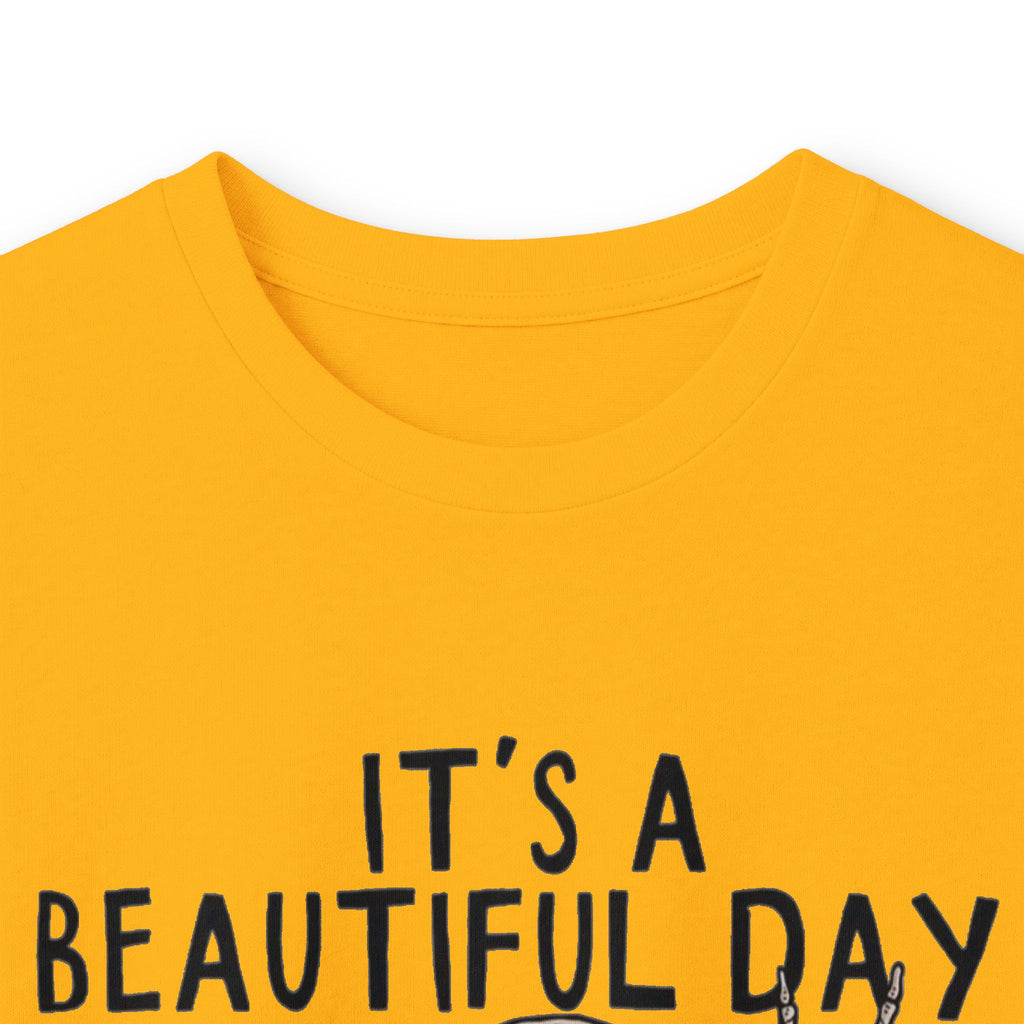 It's a Beautiful Day Skull Graphic Long Sleeve Tee