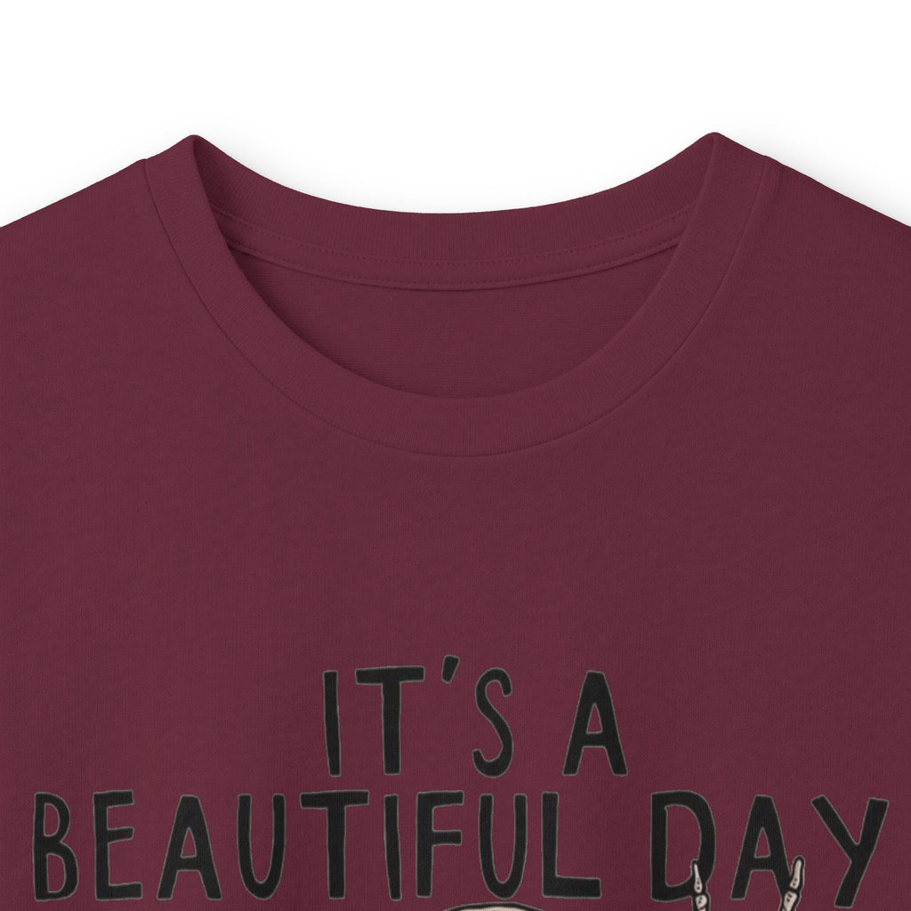 It's a Beautiful Day Skull Graphic Long Sleeve Tee