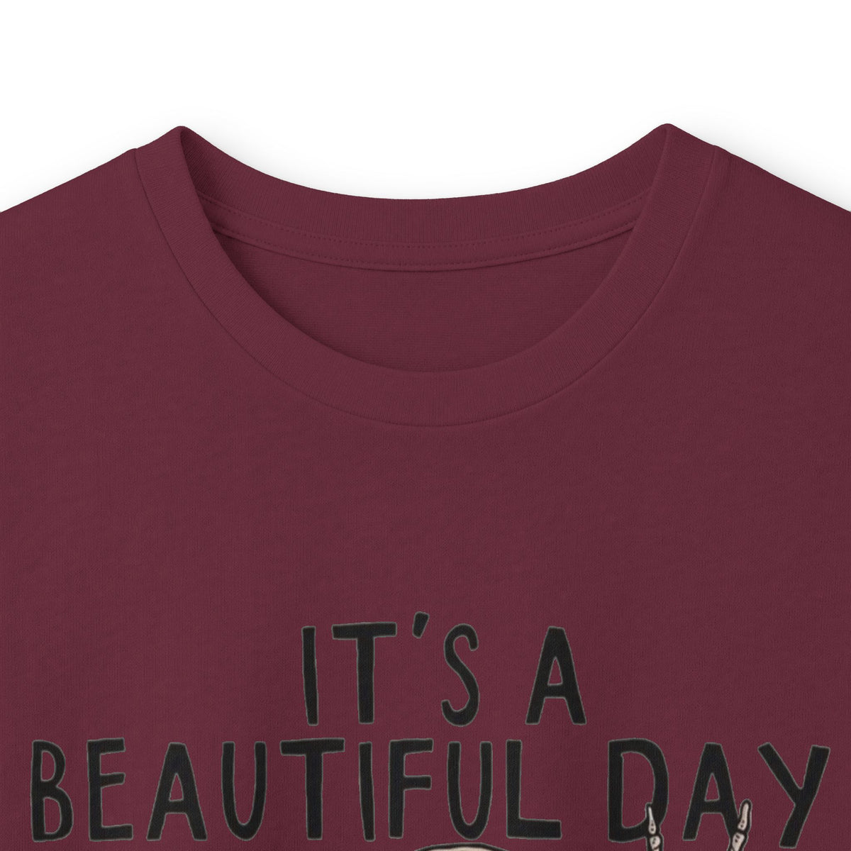 It's a Beautiful Day Skull Graphic Long Sleeve Tee