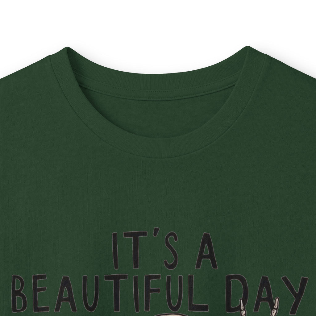 It's a Beautiful Day Skull Graphic Long Sleeve Tee