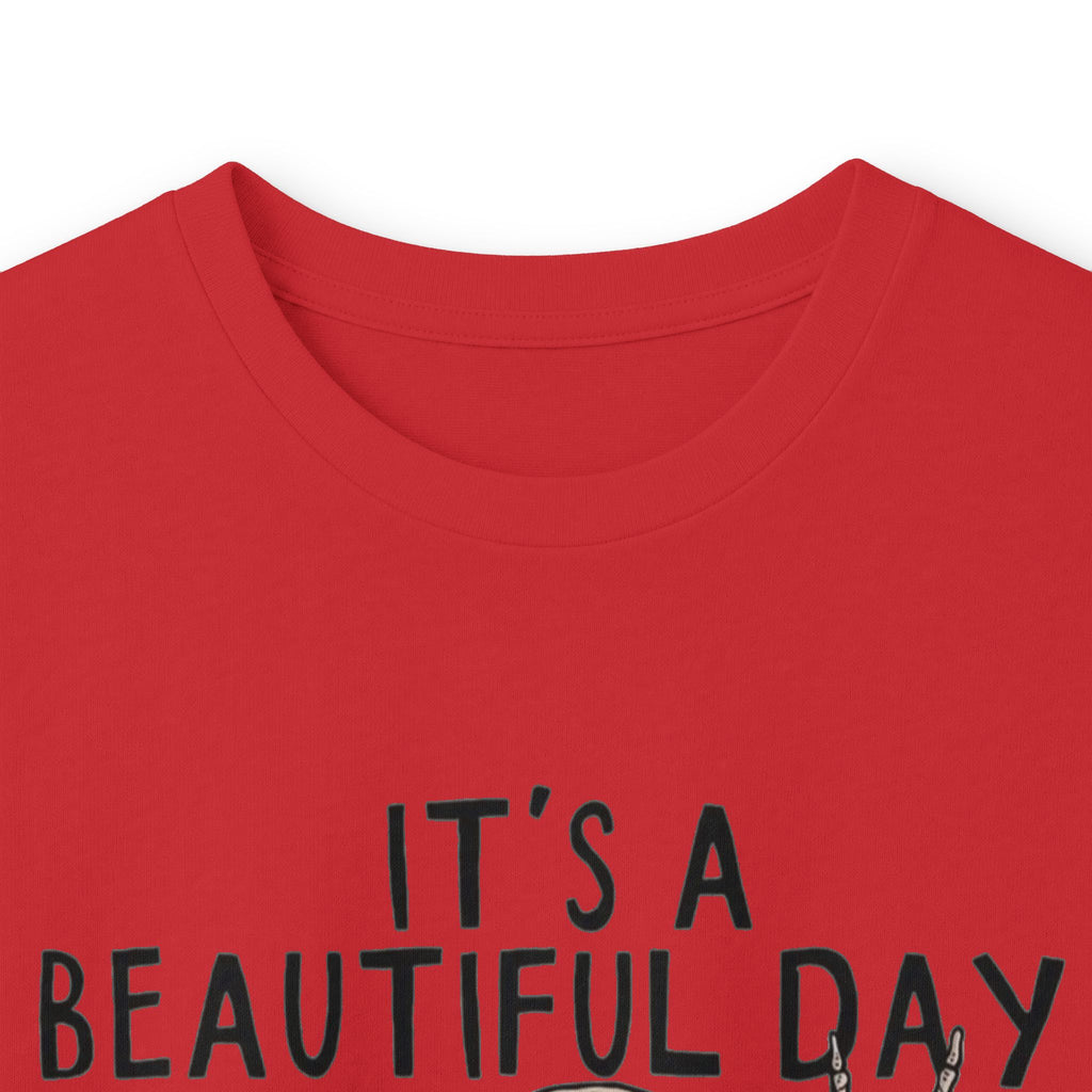 It's a Beautiful Day Skull Graphic Long Sleeve Tee