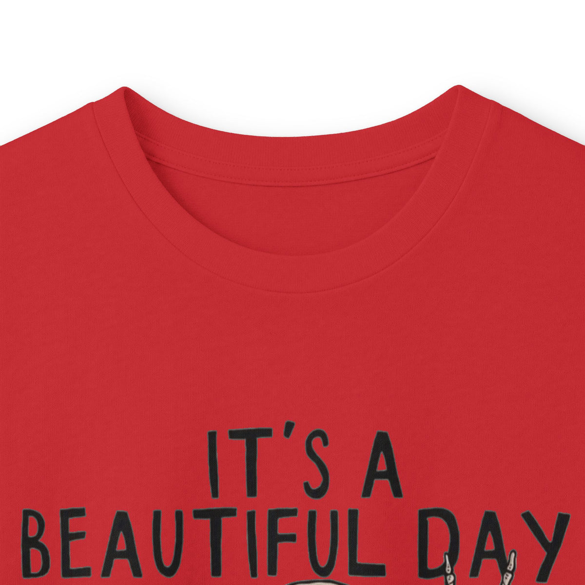 It's a Beautiful Day Skull Graphic Long Sleeve Tee