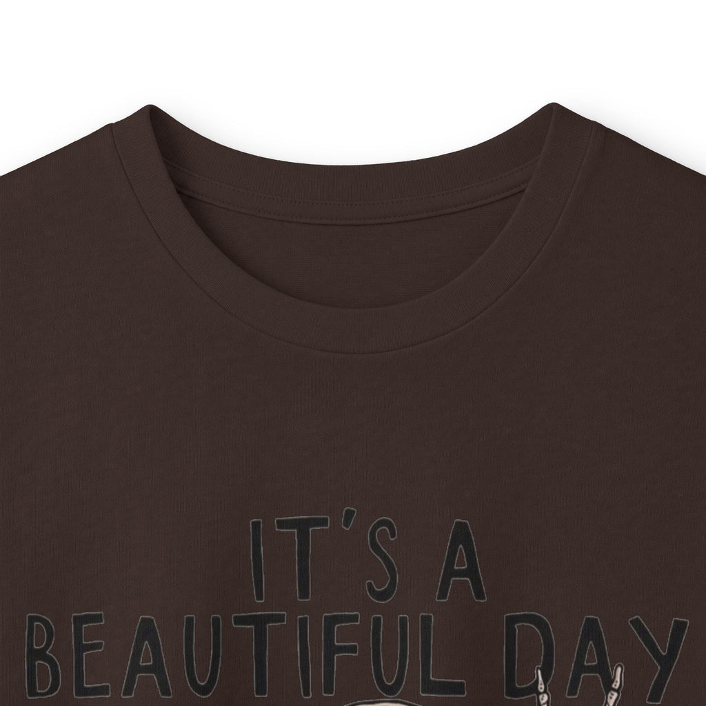 It's a Beautiful Day Skull Graphic Long Sleeve Tee