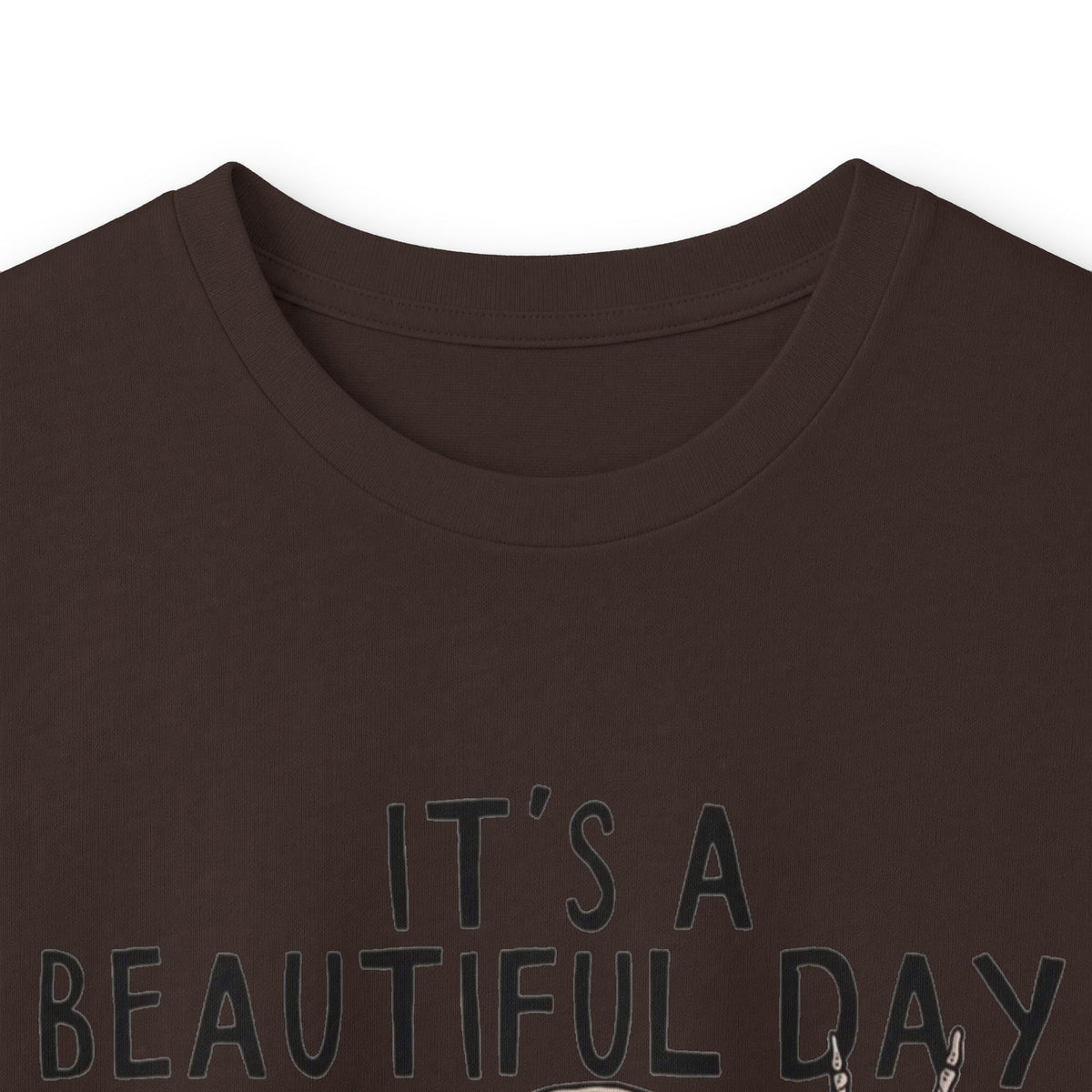 It's a Beautiful Day Skull Graphic Long Sleeve Tee