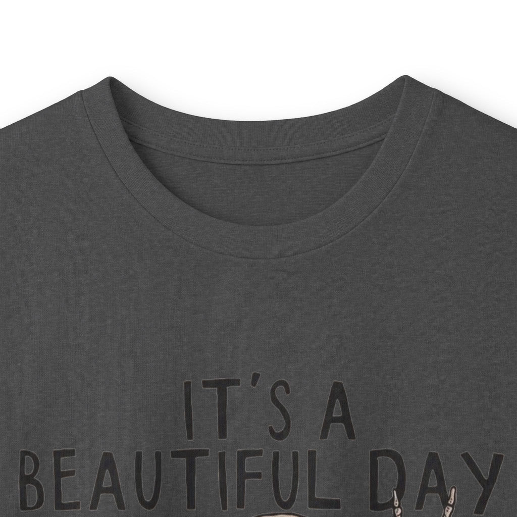 It's a Beautiful Day Skull Graphic Long Sleeve Tee