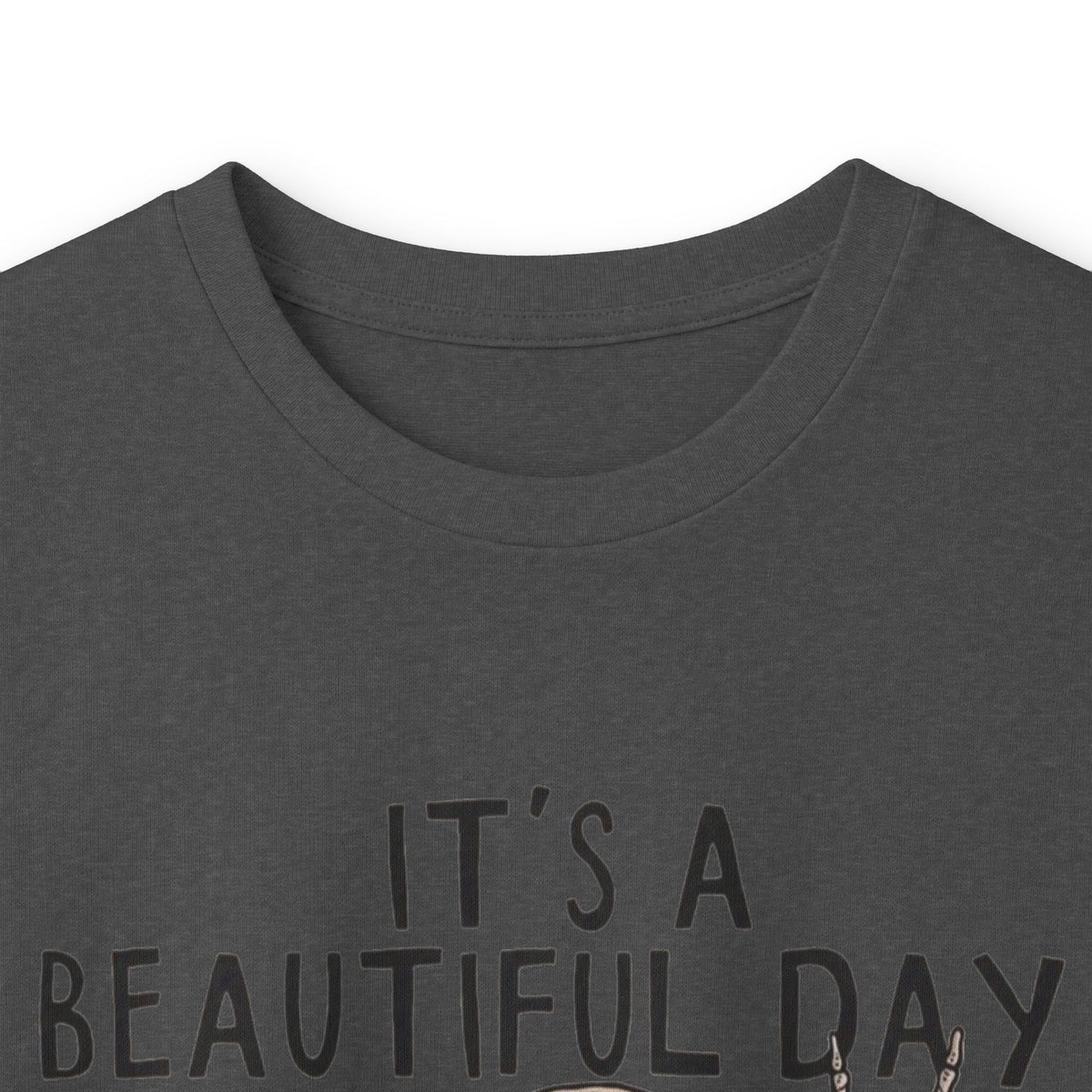 It's a Beautiful Day Skull Graphic Long Sleeve Tee